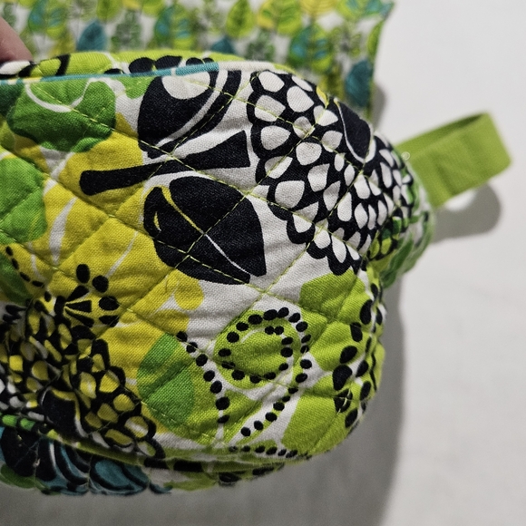 Floral Green and Blue Vera Bradleys Bag Set Sold As A Set. - Picture 3 of 16